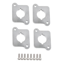 Load image into Gallery viewer, VW / Audi 1.8T 20V to 2.0 TFSI / R8 Coilpack Adapter Plate Set Billet Aluminum (Silver) for A3 / S3 / A4 / A6 / TT MK1 / Golf MK4 / GTI / Jetta / Beetle / Passat 1996 - 2011