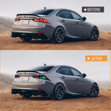 Load image into Gallery viewer, Lexus IS200t / IS250 / IS300 / IS350 Smoked RGB LED Tail Light Assembly 2014 - 2020 (Left &amp; Right / Pair)