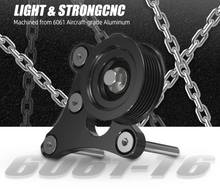 Load image into Gallery viewer, GM LS Truck / SUV Billet Aluminum Manual Belt Tensioner with Pulley for 4.8L / 5.3L / 6.0L / 6.2L Vortec Engines (Gen III / Gen IV / Hummer H2 / H3 / Replaces 12554027 / 12580162 / 12609719)