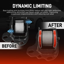 Load image into Gallery viewer, BMW 3 Series E36 E46 / X3 E83 / Z4 E85 E86 85A Polyurethane Rear Trailing Arm Bushing Limit Spacers 1992 - 2010