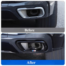 Load image into Gallery viewer, BMW X7 Black Knight Style Exhaust Tip Tail Throat Decorative Cover (Single Hole / Outer Frame)