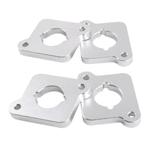 Load image into Gallery viewer, VW / Audi 1.8T 20V to 2.0 TFSI / R8 Coilpack Adapter Plate Set Billet Aluminum (Frosted Silver) for A3 / S3 / A4 / A6 / TT MK1 / Golf MK4 / GTI / Jetta / Beetle / Passat 1996 - 2011
