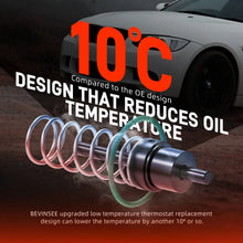 Load image into Gallery viewer, BMW N54 N55 Low Temp Oil Thermostat – Performance Cooling Upgrade (335i 135i 535i M235i)