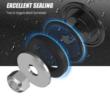 Load image into Gallery viewer, Universal Billet Aluminum Rear Wiper Delete Plug – Black Anodized
