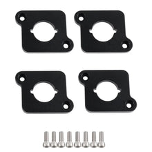 Load image into Gallery viewer, VW / Audi 1.8T 20V to 2.0 TFSI / R8 Coilpack Adapter Plate Set Billet Aluminum (Frosted Silver) for A3 / S3 / A4 / A6 / TT MK1 / Golf MK4 / GTI / Jetta / Beetle / Passat 1996 - 2011