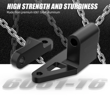Load image into Gallery viewer, Jeep Wrangler TJ &amp; Cherokee XJ 4.0L Inline-6 Billet Aluminum Alternator Relocation Bracket Kit 1996 - 2002