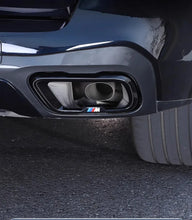 Load image into Gallery viewer, BMW X7 Black Knight Style Exhaust Tip Tail Throat Decorative Cover (Single Hole / Outer Frame)