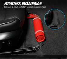 Load image into Gallery viewer, BMW 3 Series E90 E91 E92 E93 Carbon Fiber Fire Extinguisher Seat Mount Holder Bracket 2005 - 2013
