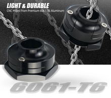 Load image into Gallery viewer, Honda Civic EF / EG / EK &amp; Acura Integra DC2 Billet Aluminum 0.65" Firewall Wiring Harness Grommet (Engine Swap / K-Swap / Wiring Pass-Through)