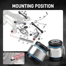 Load image into Gallery viewer, BMW E81 / E82 / E87 / E88 1 Series, E90 / E91 / E92 / E93 3 Series &amp; E84 X1 Rear Trailing Arm Monoball Bearing Set 2005 - 2015 (Replaces 33326763092)