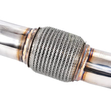 Load image into Gallery viewer, VW Golf MK7 / MK7.5 R, Audi A3 / S3 / TT / TTS Quattro 2.0 TFSI 3.5" SS304 Stainless Steel Downpipe with Flex Pipe (MQB Platform 2014+)