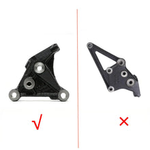 Load image into Gallery viewer, Honda Civic Si / CR-V / K-Swap K20 K24 Black Billet Aluminum K-Series Engine Block Bracket Passenger Side 2002 - 2006