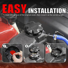 Load image into Gallery viewer, BMW 1 2 3 4 5 6 7 Series / X1 X3 X4 X5 X6 / Z4 Carbon Fiber Coolant Tank Cap Cover 17117639020 2003 - 2020