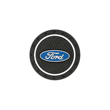 Load image into Gallery viewer, Ford Silicone Anti-Slip Car Coaster / Cup Mat for Focus MK2 / MK3 / MK4 / MK5, Fiesta MK7, Mondeo MK4 &amp; Fusion (1-2 Piece Set)
