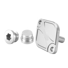 Load image into Gallery viewer, BMW N54 / N55 / S55 Engine Billet Aluminium Oil Thermostat Housing Cover &amp; Plug Kit (Replaces 11617568552)