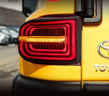 Load image into Gallery viewer, Toyota FJ Cruiser RGB LED Tail Light Assembly with Dynamic Turn Signal 2007 - 2020 (Pair)