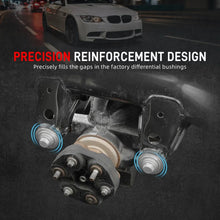 Load image into Gallery viewer, BMW 1 Series E81 E82 E87 E88 / 3 Series E90 E91 E92 E93 Billet Aluminum Rear Differential Mount Insert Kit 2005 - 2013