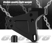 Load image into Gallery viewer, Honda Civic Si / CR-V / K-Swap K20 K24 Black Billet Aluminum K-Series Engine Block Bracket Passenger Side 2002 - 2006