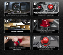 Load image into Gallery viewer, VW Golf 7 / 7.5 GTI R, Audi A3 / S3 8V, SEAT Leon MK3 &amp; Skoda Octavia 3 Magnetic Engine Oil Sump Drain Plug for Early EA888.3 (2013 - 2015)