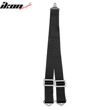 Load image into Gallery viewer, Universal Black 2" 5th Cam-lock Seat Belt Harness Nylon