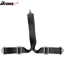 Load image into Gallery viewer, Universal Black 2" 6th Cam-lock Seat Belt Harness Nylon