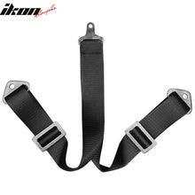 Load image into Gallery viewer, Universal Black 2" 6th Cam-lock Seat Belt Harness Nylon