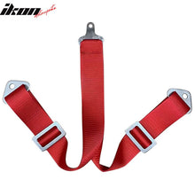 Load image into Gallery viewer, Universal Red 2" 6th Cam-lock Seat Belt Harness Nylon