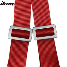 Load image into Gallery viewer, Universal Red 2" 6th Cam-lock Seat Belt Harness Nylon