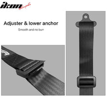 Load image into Gallery viewer, Universal 4 Point Buckle Black Racing Harness Racing Seat Belt Nylon