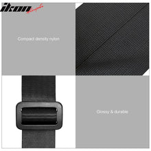 Load image into Gallery viewer, Universal 4 Point Buckle Black Racing Harness Racing Seat Belt Nylon
