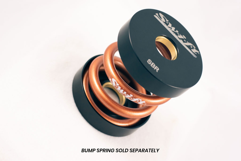Retainer for 2.0" OD Round Wire Bump Spring | 1/2" Shaft Diameter