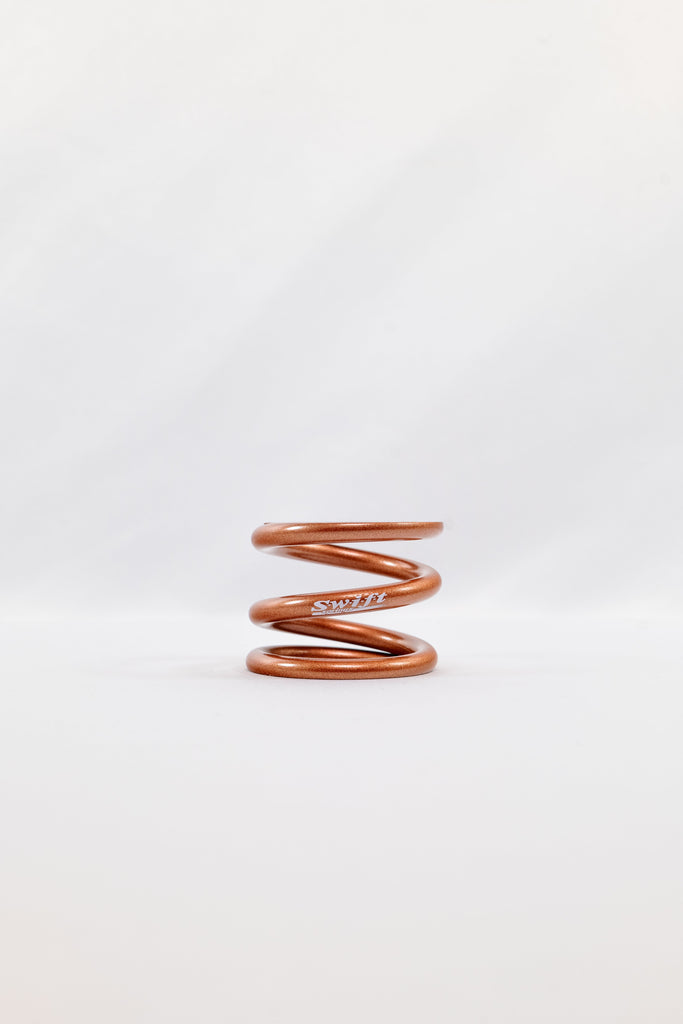 Round Wire Short Bump Spring - 1.5" Length | 1.99" OD | 600lbs/inch
