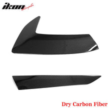 Load image into Gallery viewer, 2020-2025 Chevy Corvette Gloss Black Fender Door Vent Dry Carbon Fiber