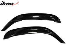 Load image into Gallery viewer, 2011-2023 Dodge Charger IKON1 Style Side Fin Vents Gloss Black ABS
