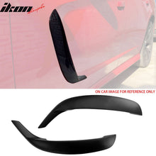 Load image into Gallery viewer, 2011-2023 Dodge Charger IKON1 Style Side Fin Vents Matte Black ABS
