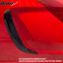 Load image into Gallery viewer, 2011-2023 Dodge Charger IKON1 Style Side Fin Vents Matte Black ABS