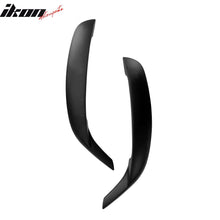Load image into Gallery viewer, 2011-2023 Dodge Charger IKON1 Style Side Fin Vents Matte Black ABS