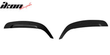 Load image into Gallery viewer, 2011-2023 Dodge Charger IKON1 Style Side Fin Vents Matte Black ABS