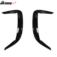 Load image into Gallery viewer, 2015-2023 Dodge Charger IKON2 Style Side Fin Vents Gloss Black ABS