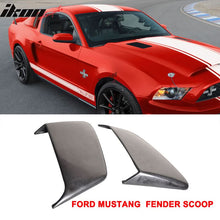 Load image into Gallery viewer, 2010-2012 Ford Mustang Eln Unpainted Fender Side Scoop Panel PU