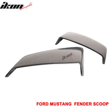 Load image into Gallery viewer, 2010-2012 Ford Mustang Eln Unpainted Fender Side Scoop Panel PU