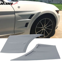 Load image into Gallery viewer, 2015-2018 Ford Mustang Gray 3D Front Side Fender Guard Vents PP