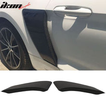 Load image into Gallery viewer, 2015-2018 Mustang GT Style Unpainted Rear Side Fender Door Scoops PP