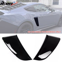 Load image into Gallery viewer, 2024-2025 Ford Mustang IKON Style Gloss Black Fender Door Vent ABS