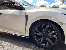 Load image into Gallery viewer, 2016-2021 Honda Civic Type-R Style CF Hydro Dip Side Vent Fender ABS