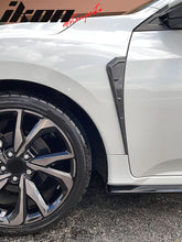 Load image into Gallery viewer, 2016-2021 Honda Civic Type-R Style CF Hydro Dip Side Vent Fender ABS
