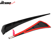 Load image into Gallery viewer, 2016-2020 Honda Civic Gloss Black Front Fender Side Vent Cover ABS