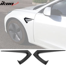 Load image into Gallery viewer, 2017-2023 Tesla Model 3 Side Fender Camera Vent Cover Trim ABS