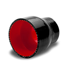 Load image into Gallery viewer, 2.00" to 2.50" Silicone Reducer Hose - 3-Ply Black/Red