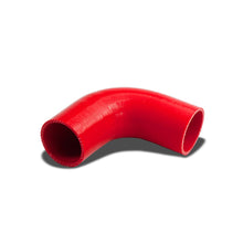 Load image into Gallery viewer, 2" 90 Degree Silicone Hose - 3-Ply Red